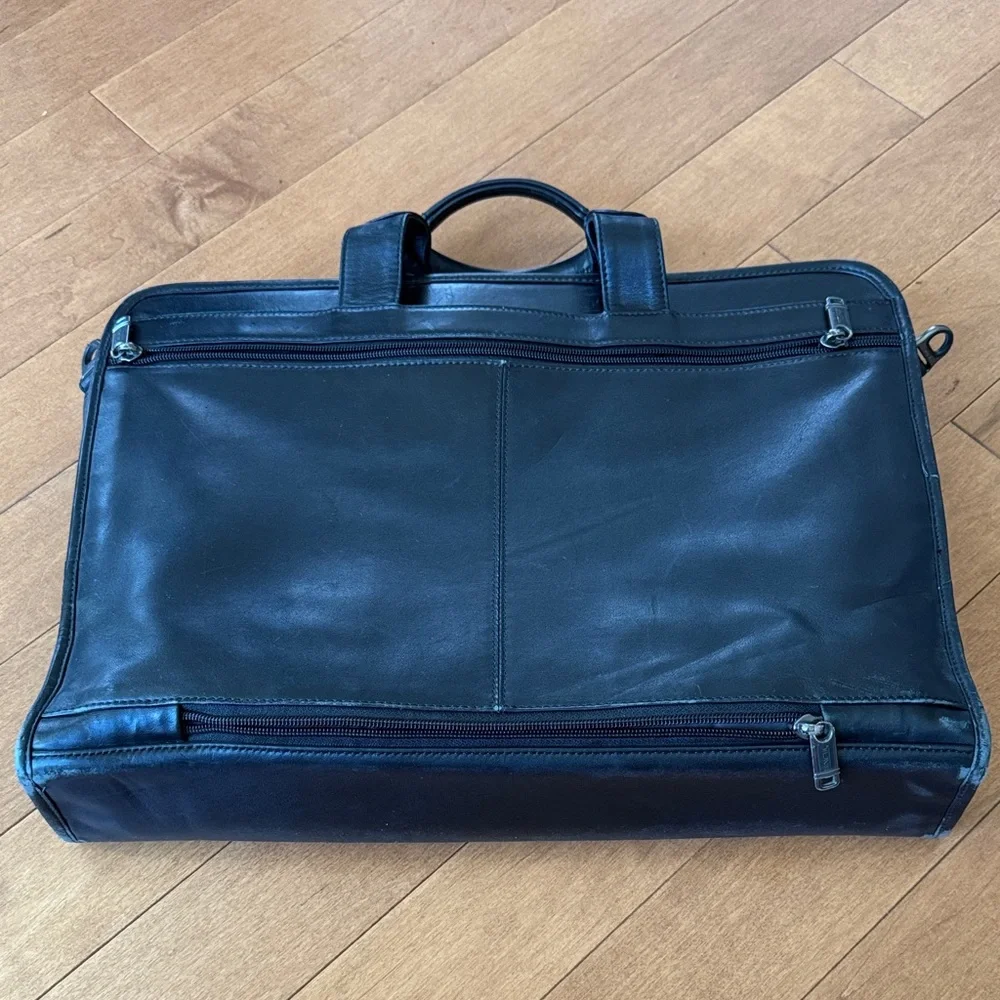 Tumi Leather Briefcase Travel Bag